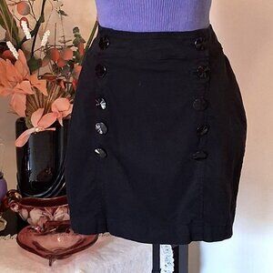 NWOT Colcci Black Mini High Waist Short Skirt Women’s Fall Winter Skirts